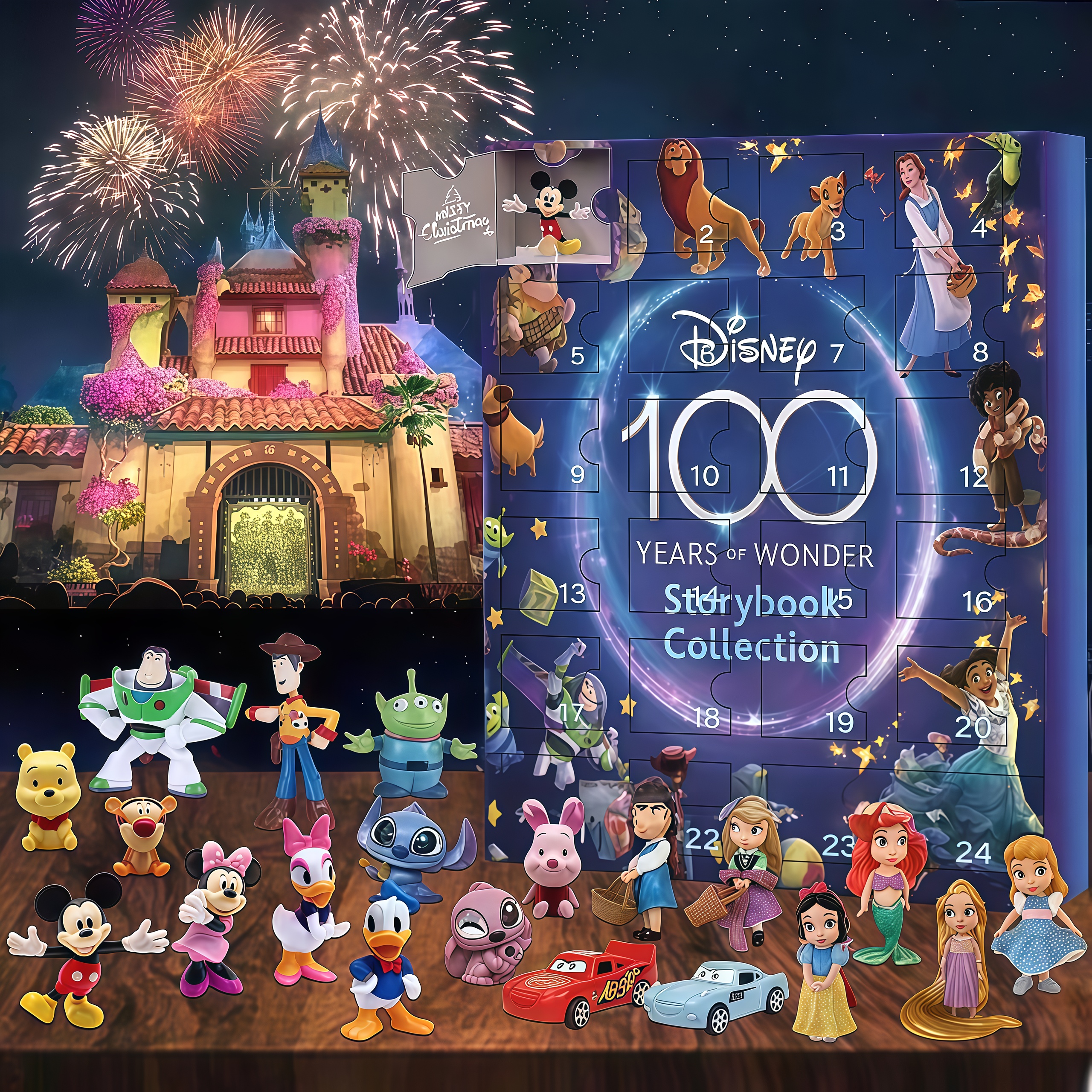 Calendario de Adviento figuras Disney ;)
